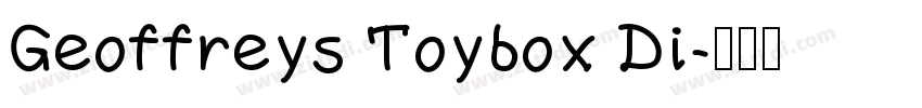 Geoffreys Toybox Di字体转换